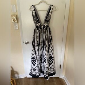 Farm Rio macaw elegance maxi dress